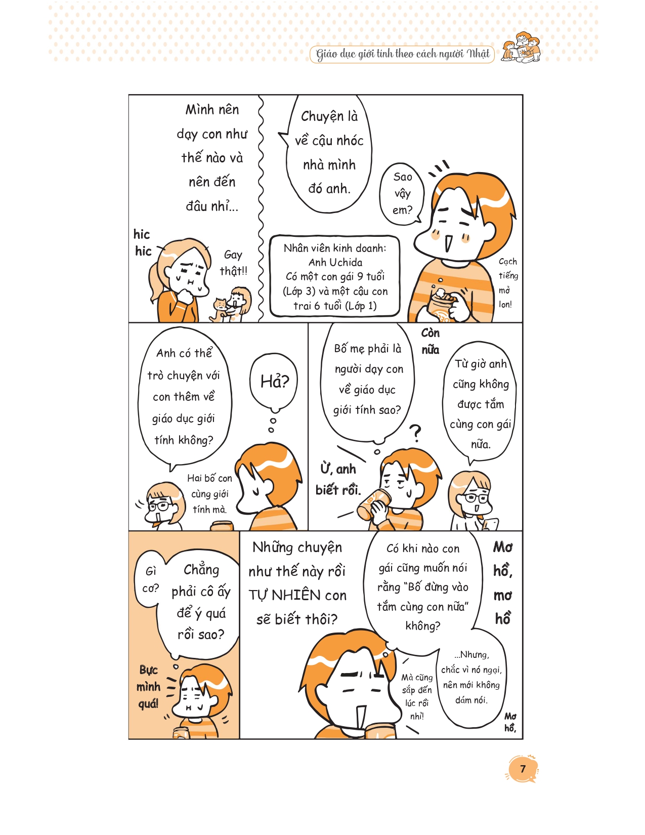 giáo dục giới tính theo cách người nhật