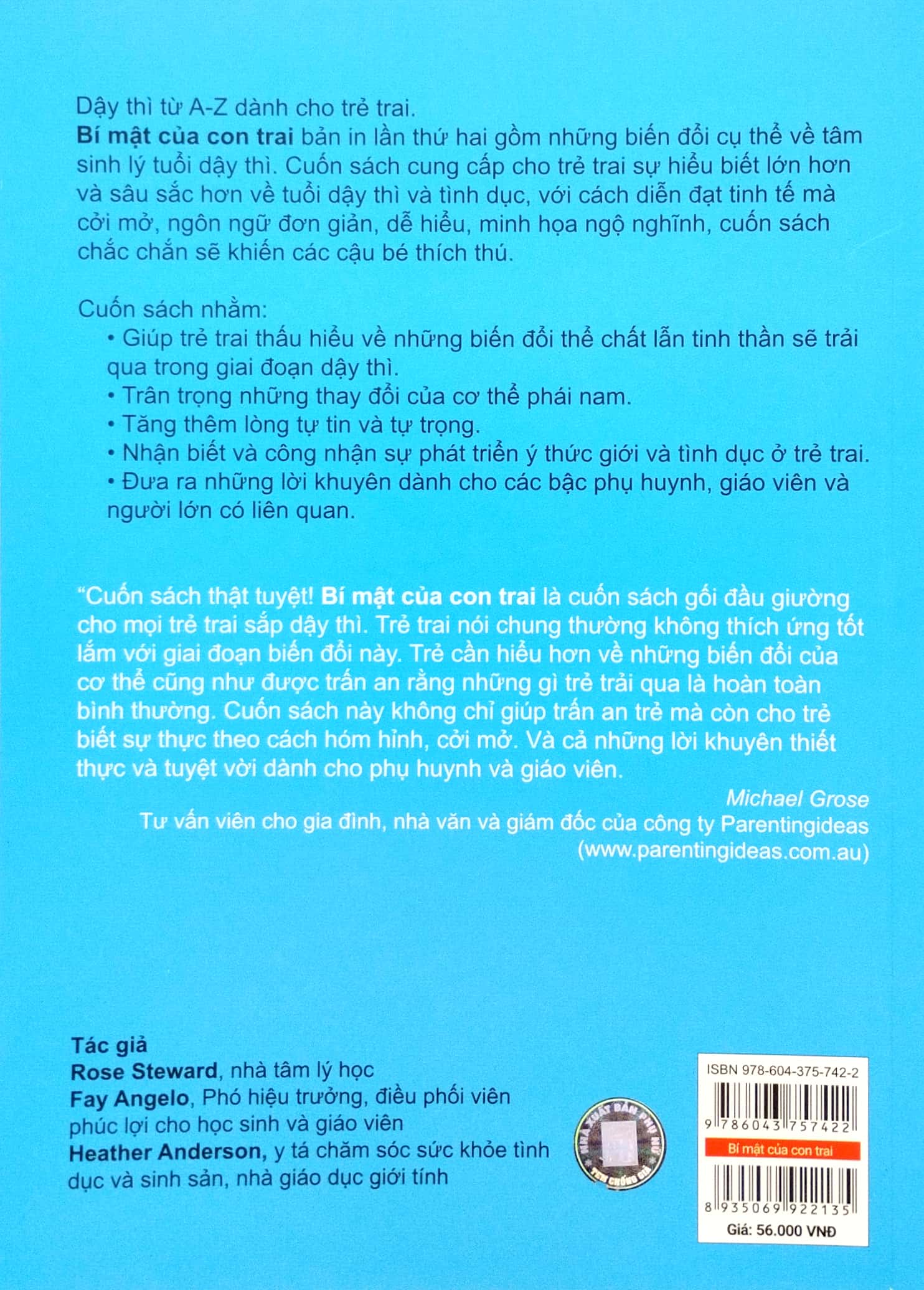 Giao Duc Gioi Tinh Tuoi Day Thi - Bi Mat Cua Con Trai (Tai Ban 2022)