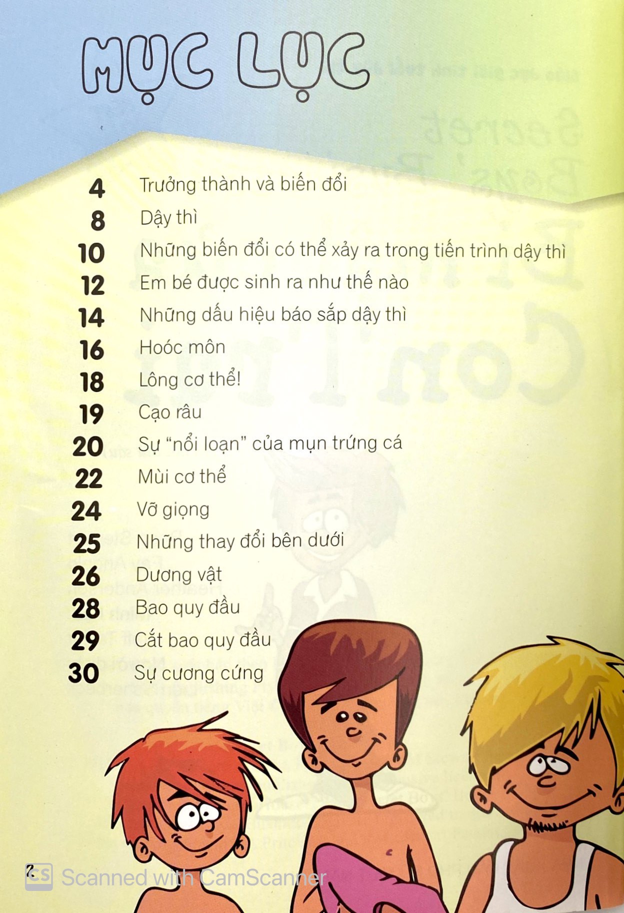 giáo dục giới tính tuổi dậy thì - bí mật của con trai (tái bản 2025)