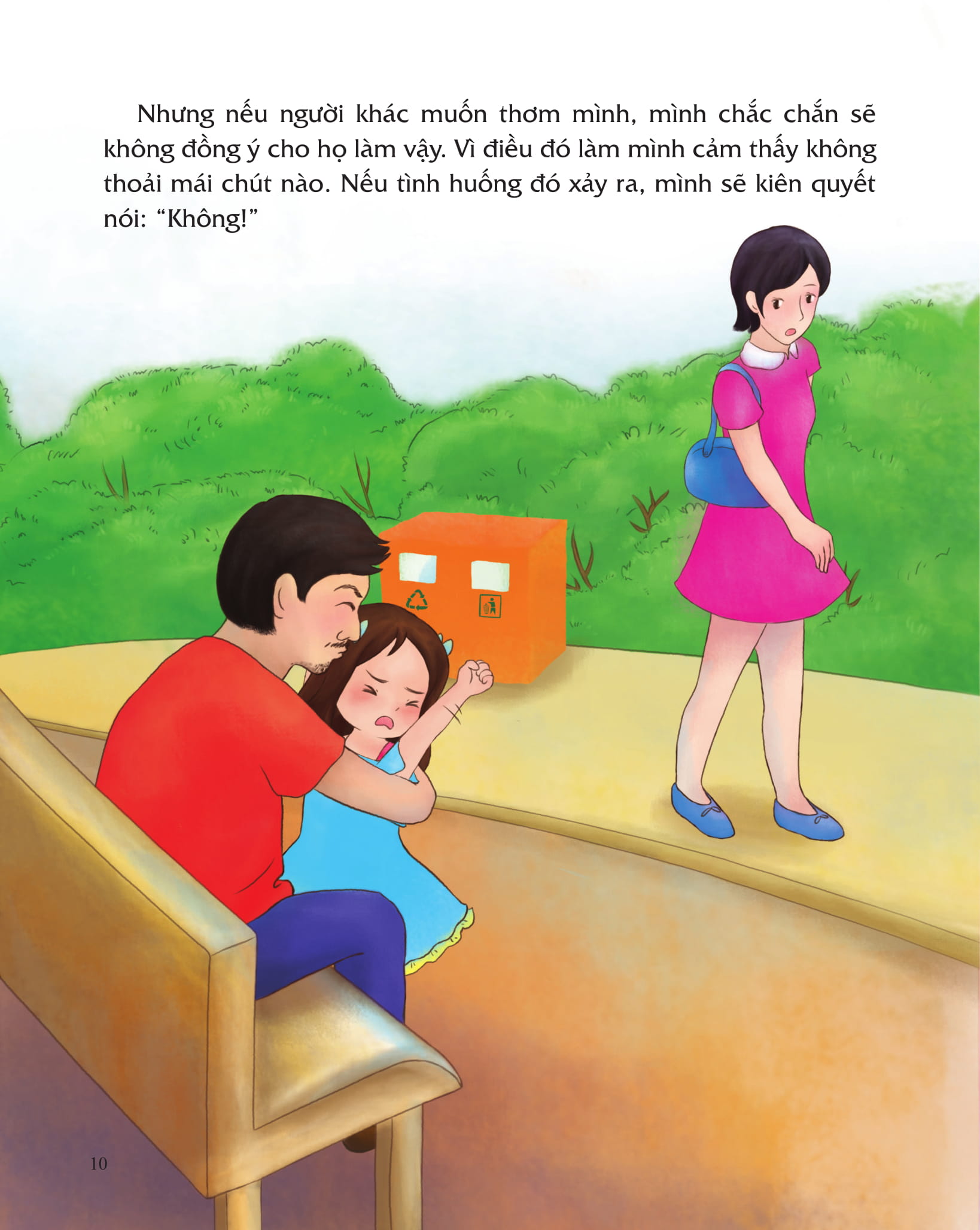 giáo dục giới tính và nhân cách dành cho bé gái - tớ dũng cảm nói không với kẻ xấu!