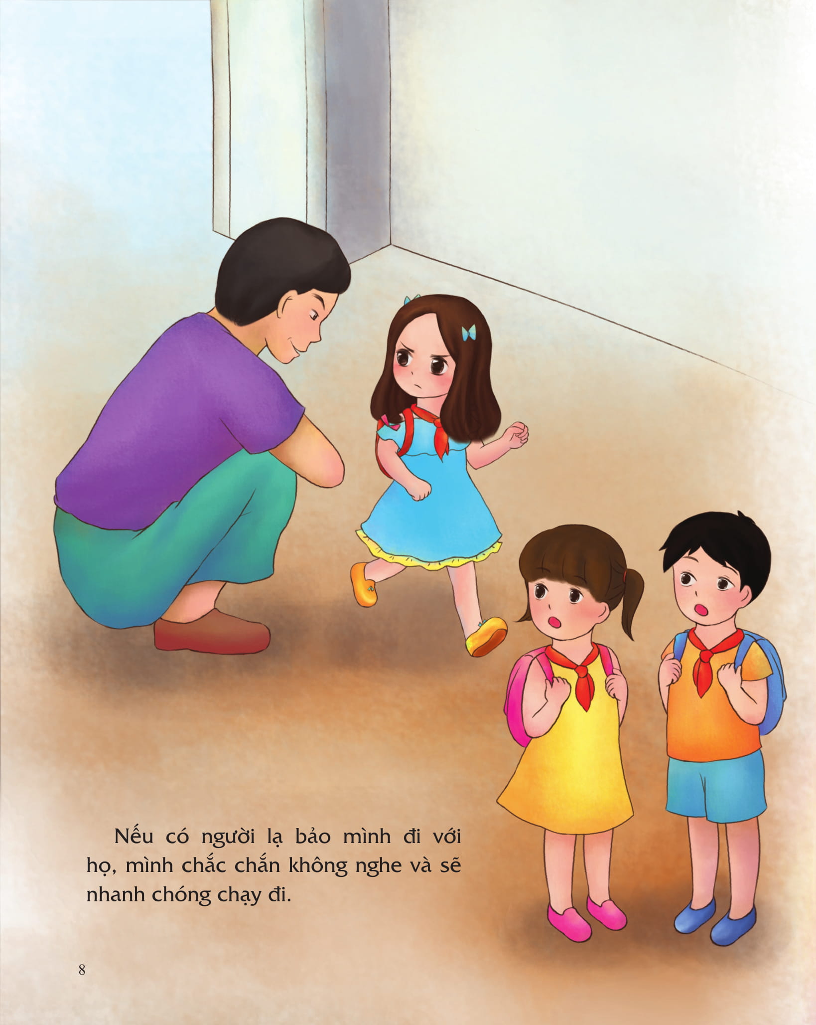 giáo dục giới tính và nhân cách dành cho bé gái - tớ dũng cảm nói không với kẻ xấu!