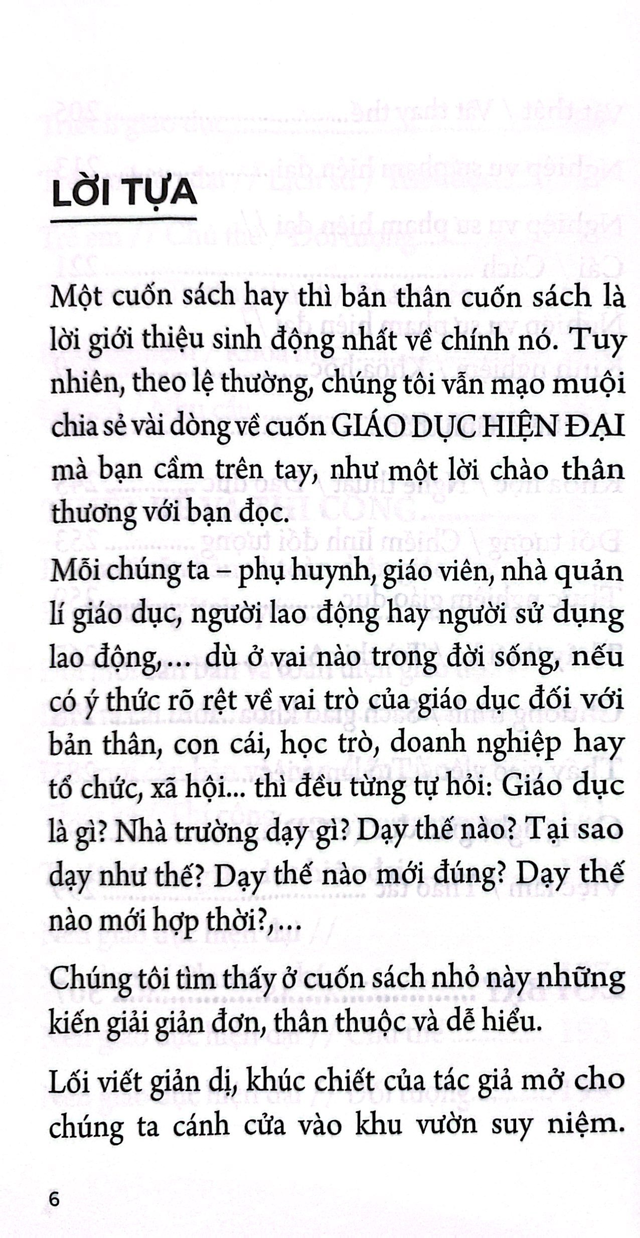 giáo dục hiện đại