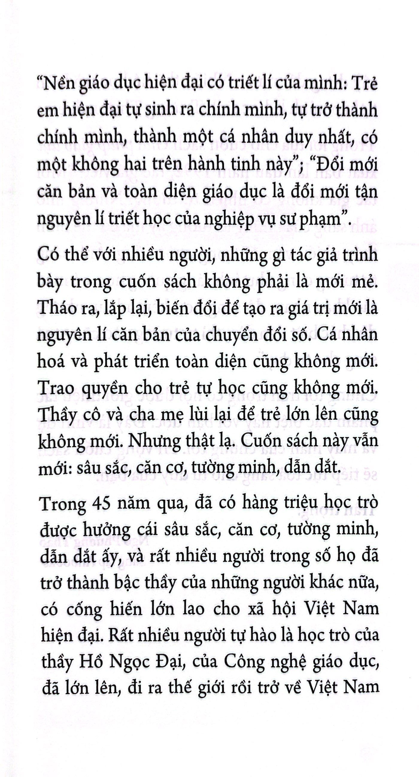 giáo dục hiện đại