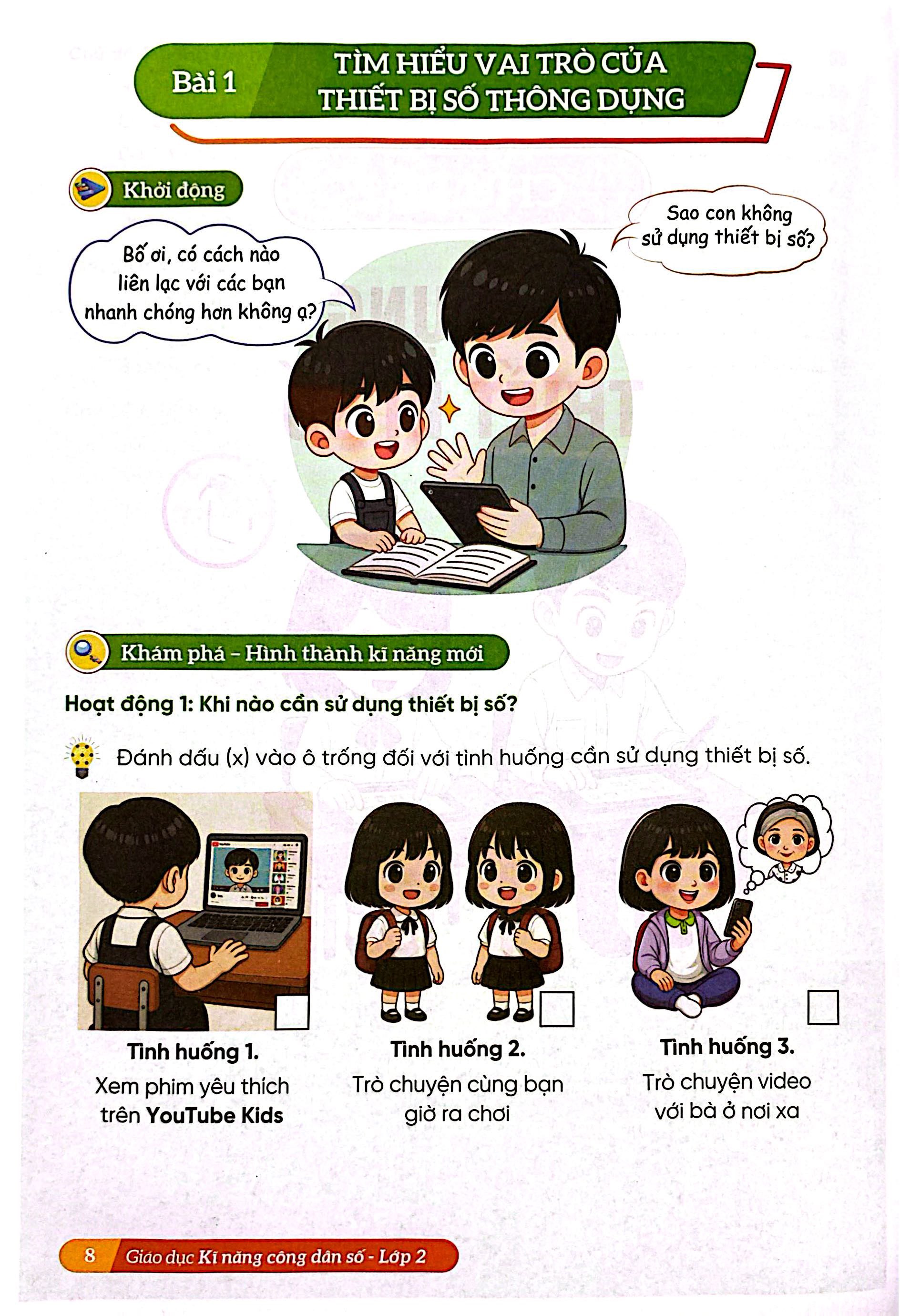 Giao Duc Ki Nang Cong Dan So - Lop 2