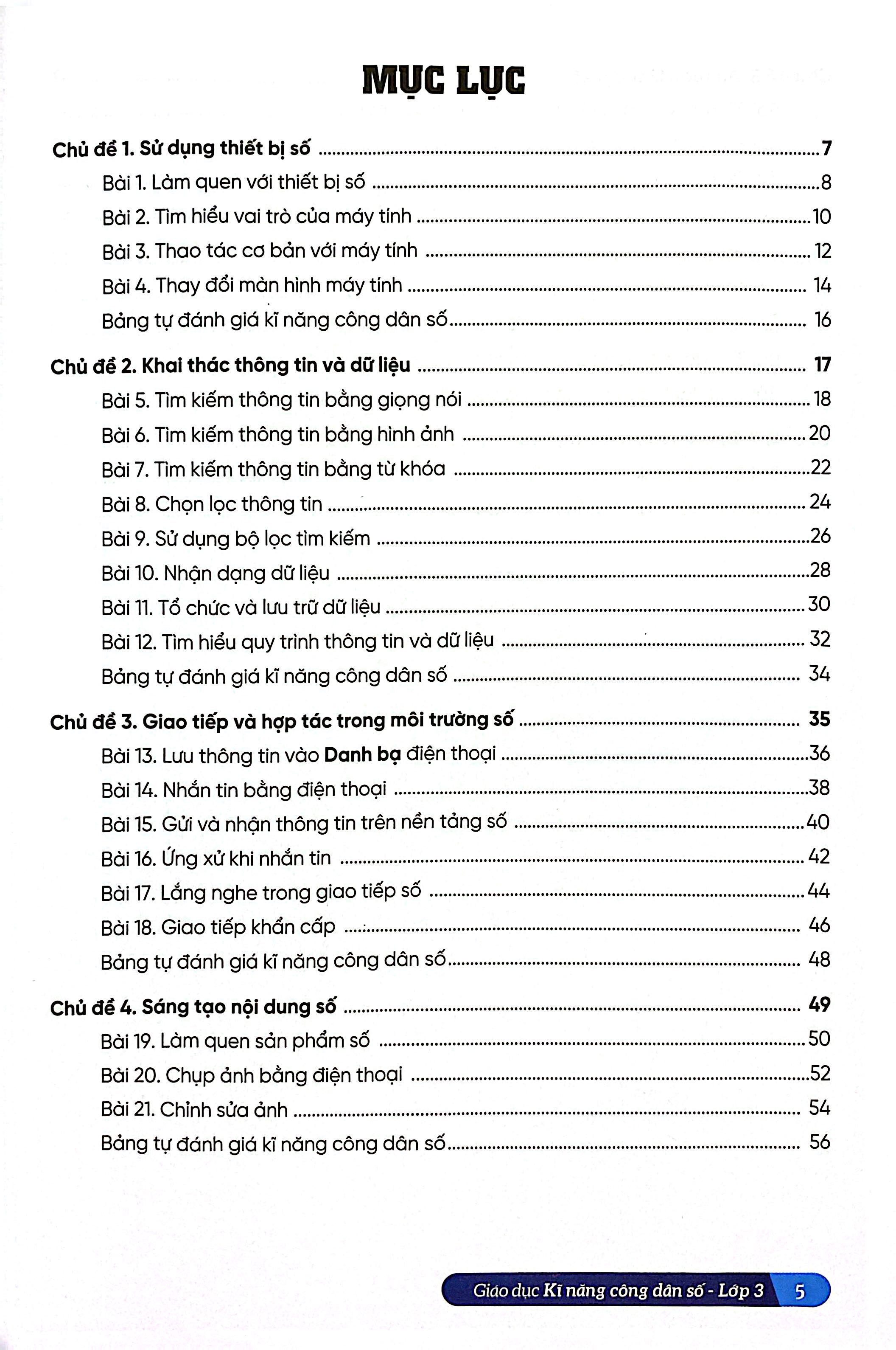 Giao Duc Ki Nang Cong Dan So - Lop 3