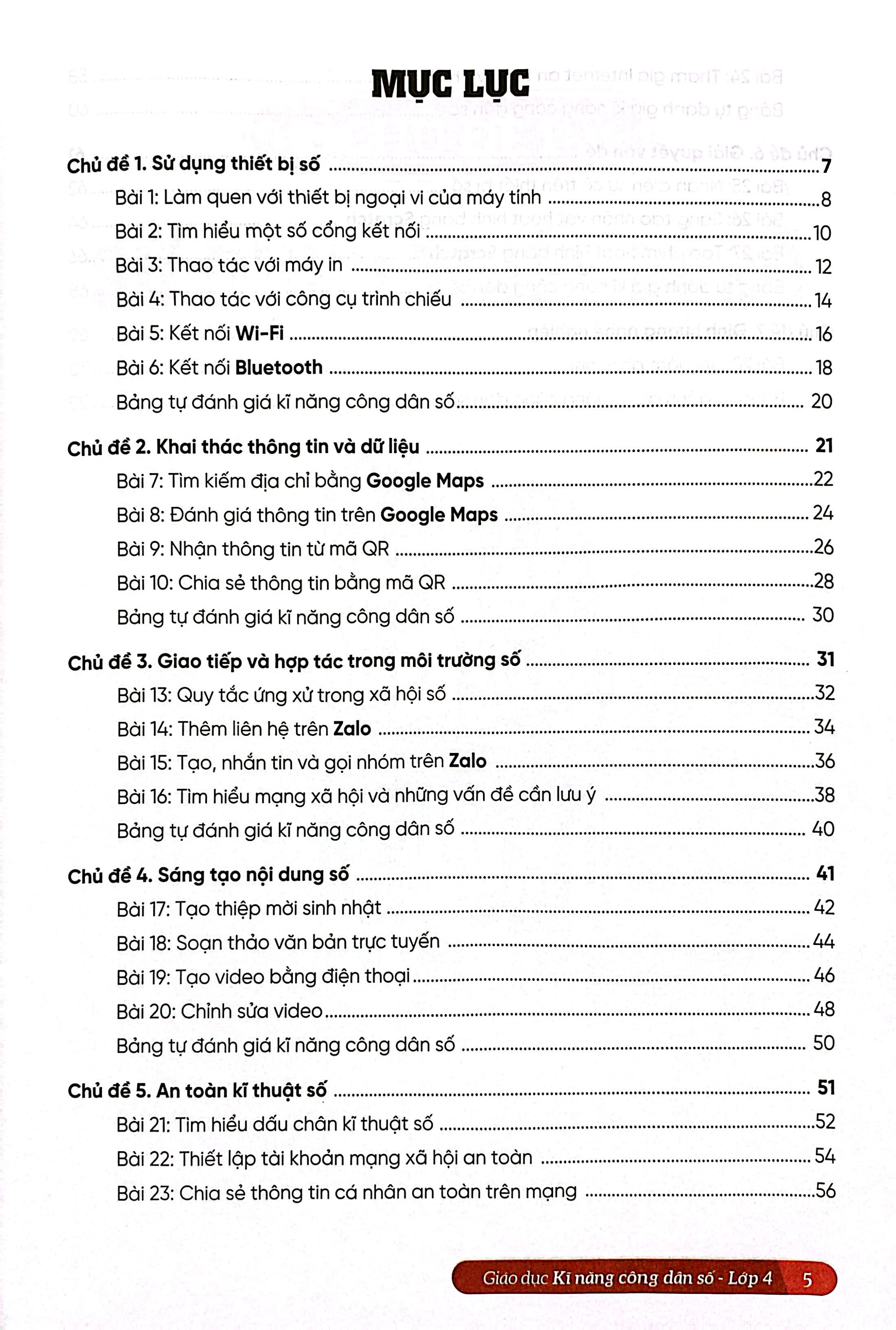 Giao Duc Ki Nang Cong Dan So - Lop 4