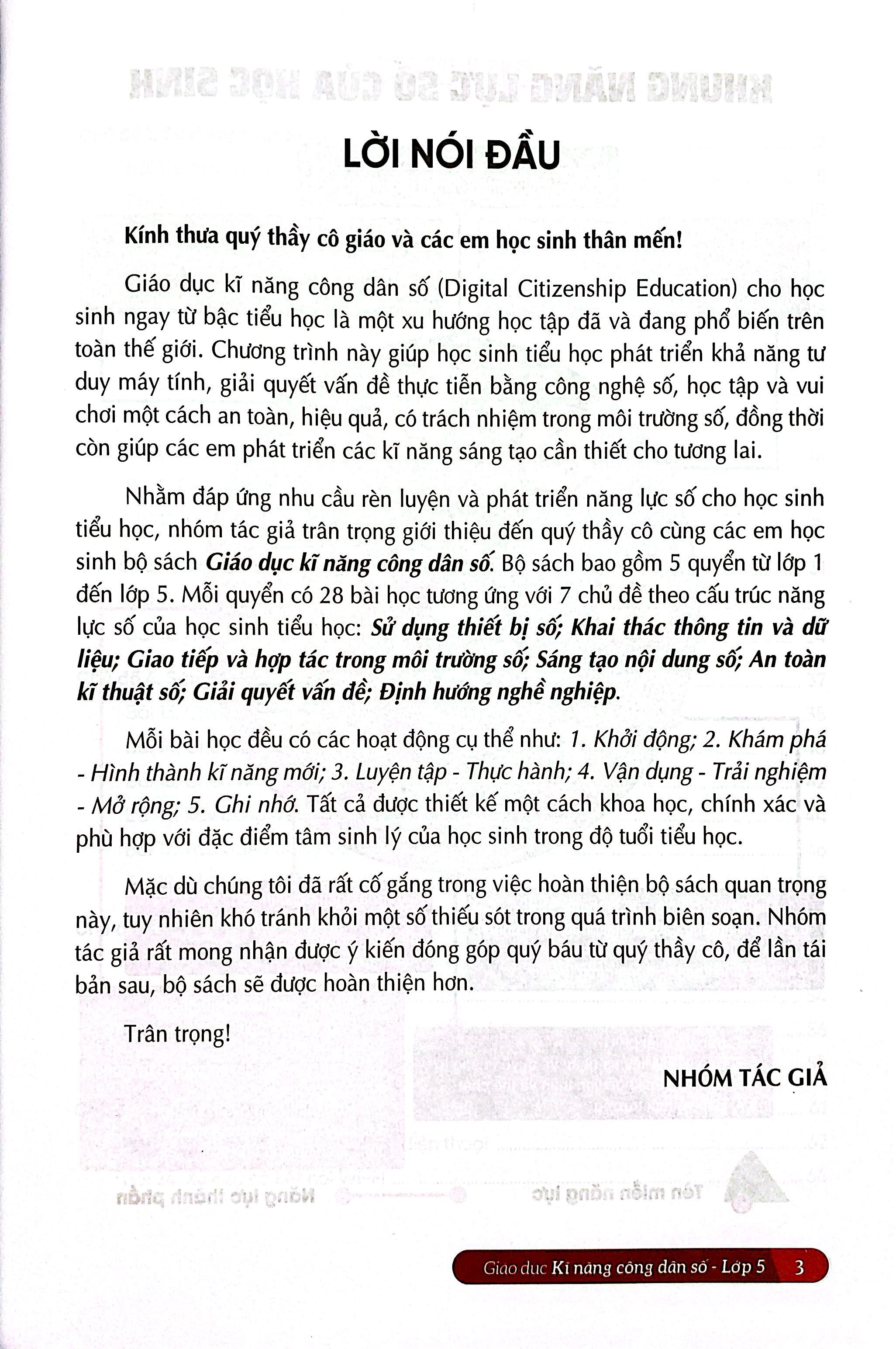 Giao Duc Ki Nang Cong Dan So - Lop 5