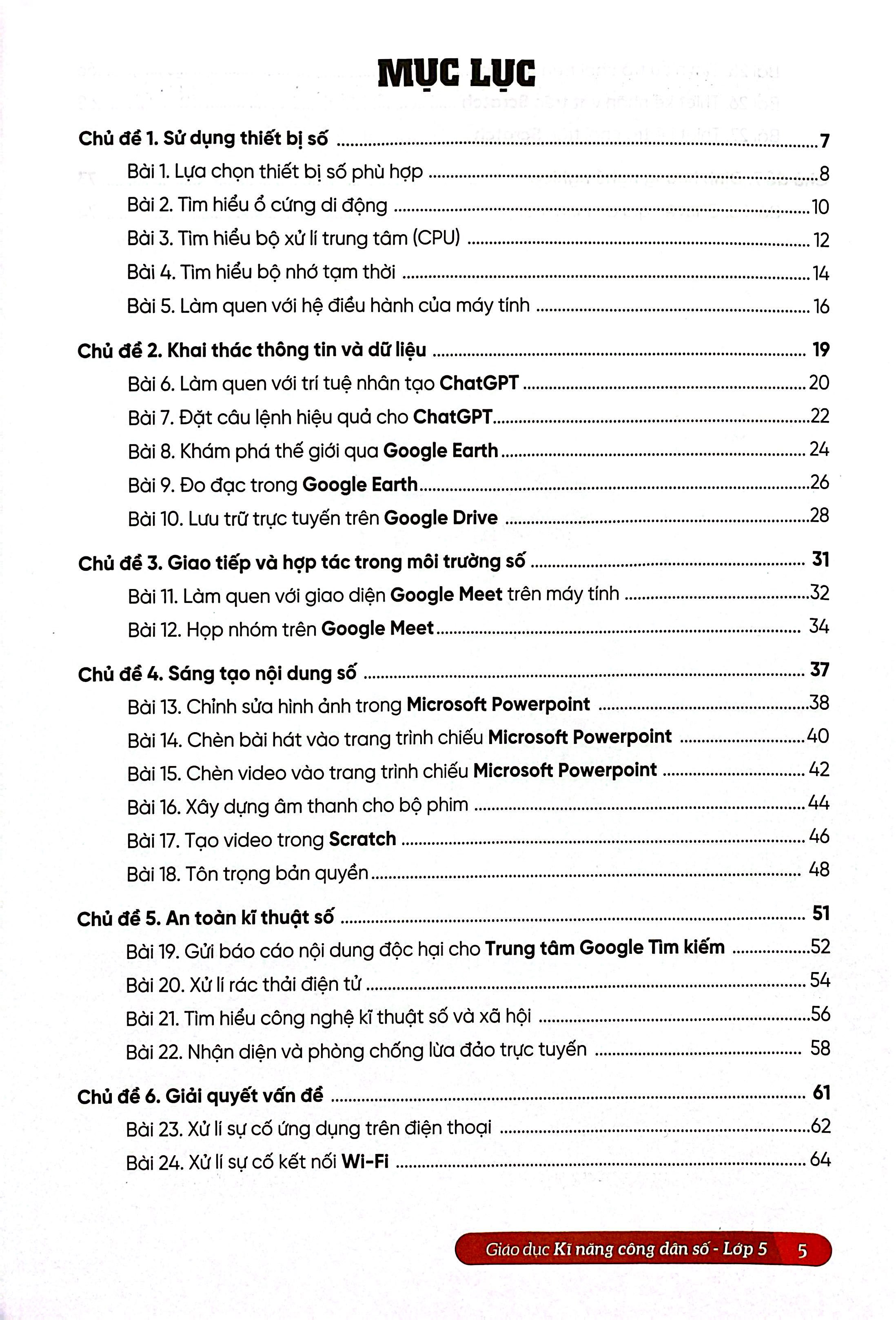 Giao Duc Ki Nang Cong Dan So - Lop 5