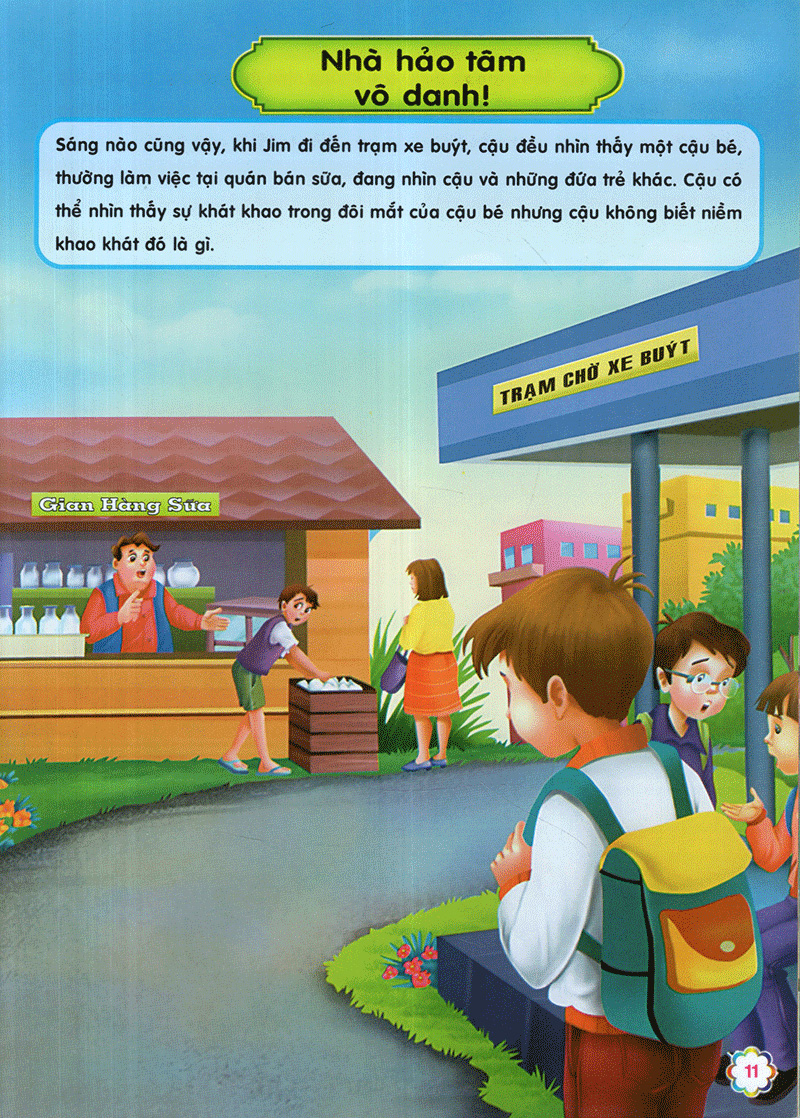 giáo dục kỹ năng sống cho trẻ - những câu chuyện hay - nhân hậu