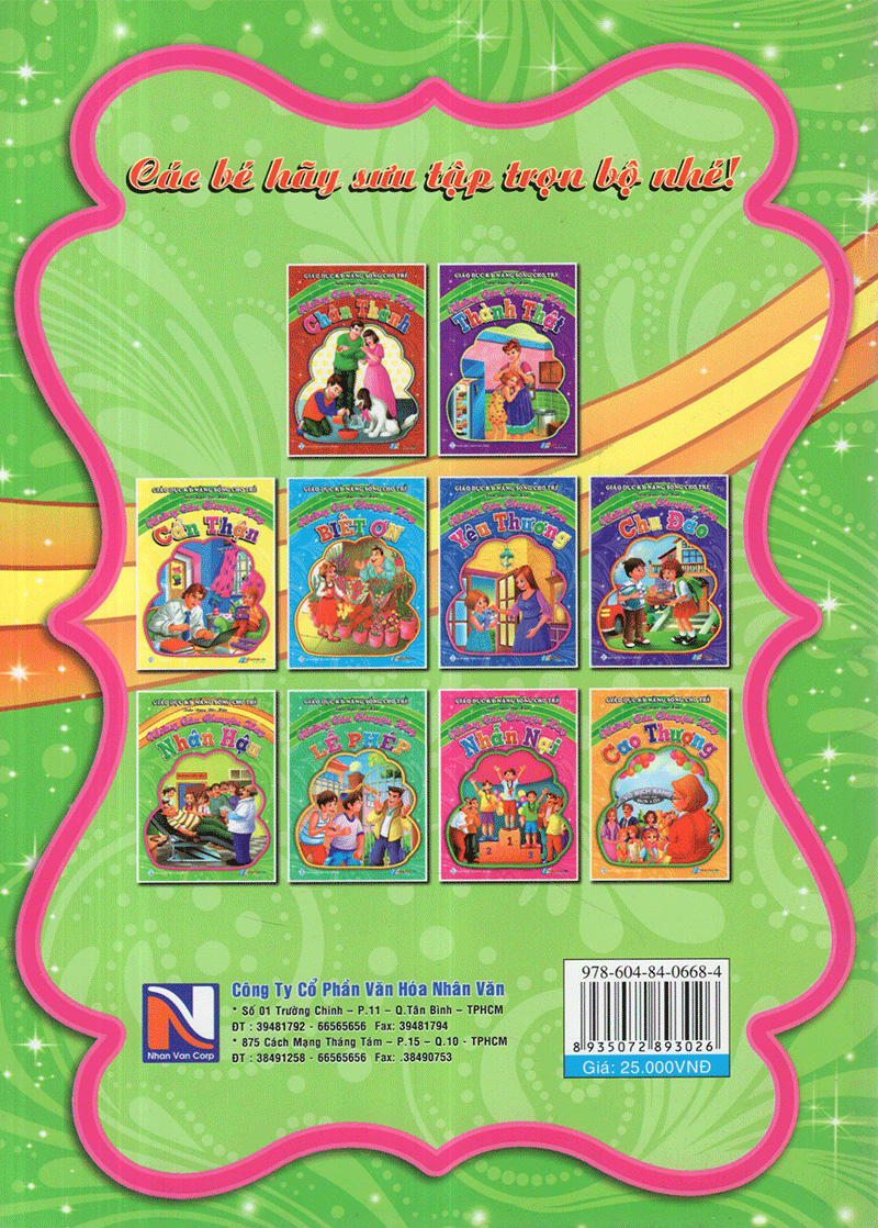 giáo dục kỹ năng sống cho trẻ - những câu chuyện hay - nhân hậu