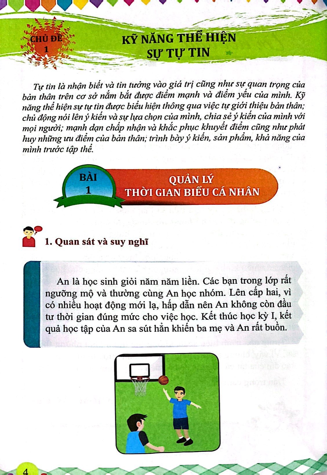 giáo dục kỹ năng sống - lớp 6