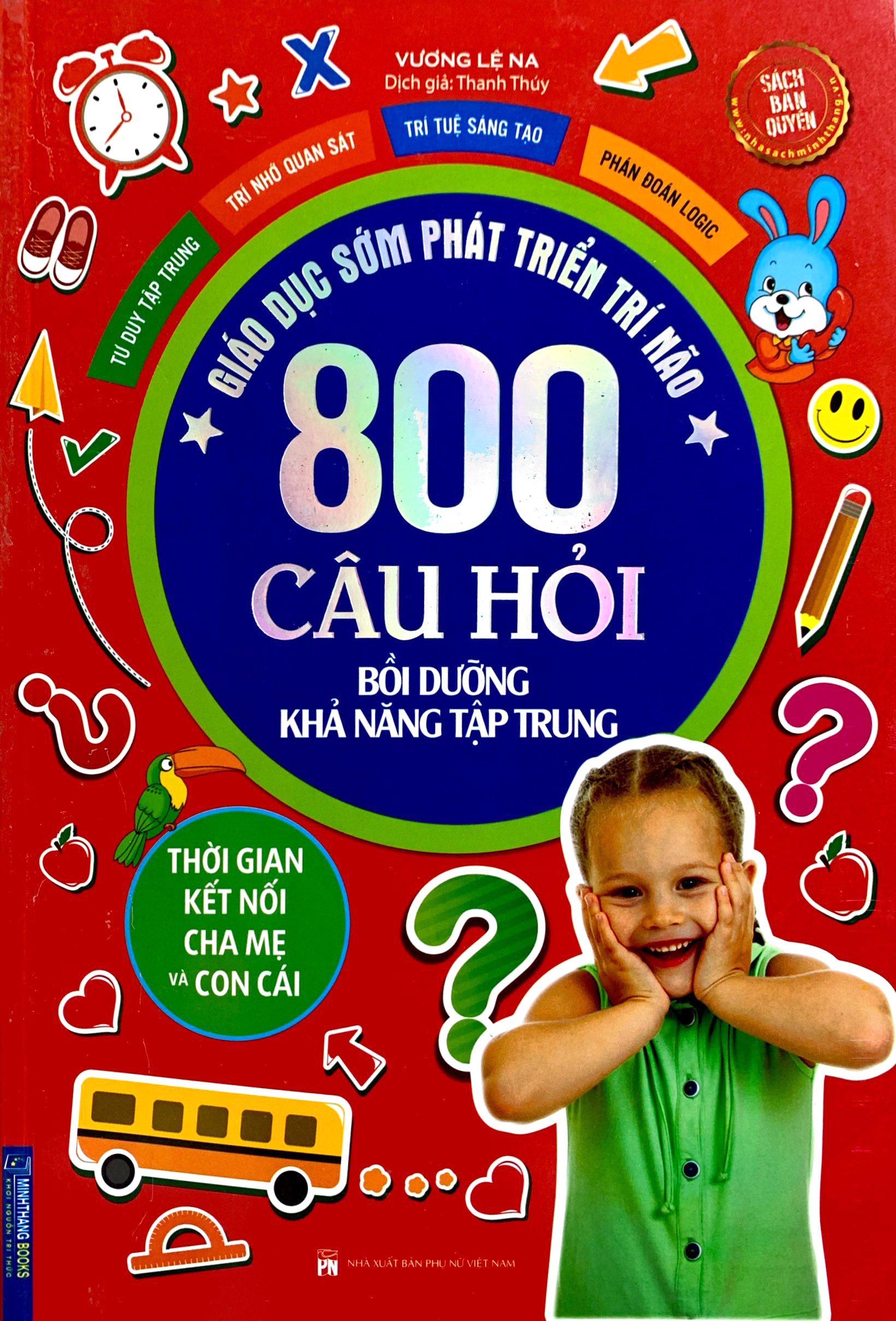 giáo dục sớm phát triển trí não - 800 câu đố - bồi dưỡng khả năng tập trung