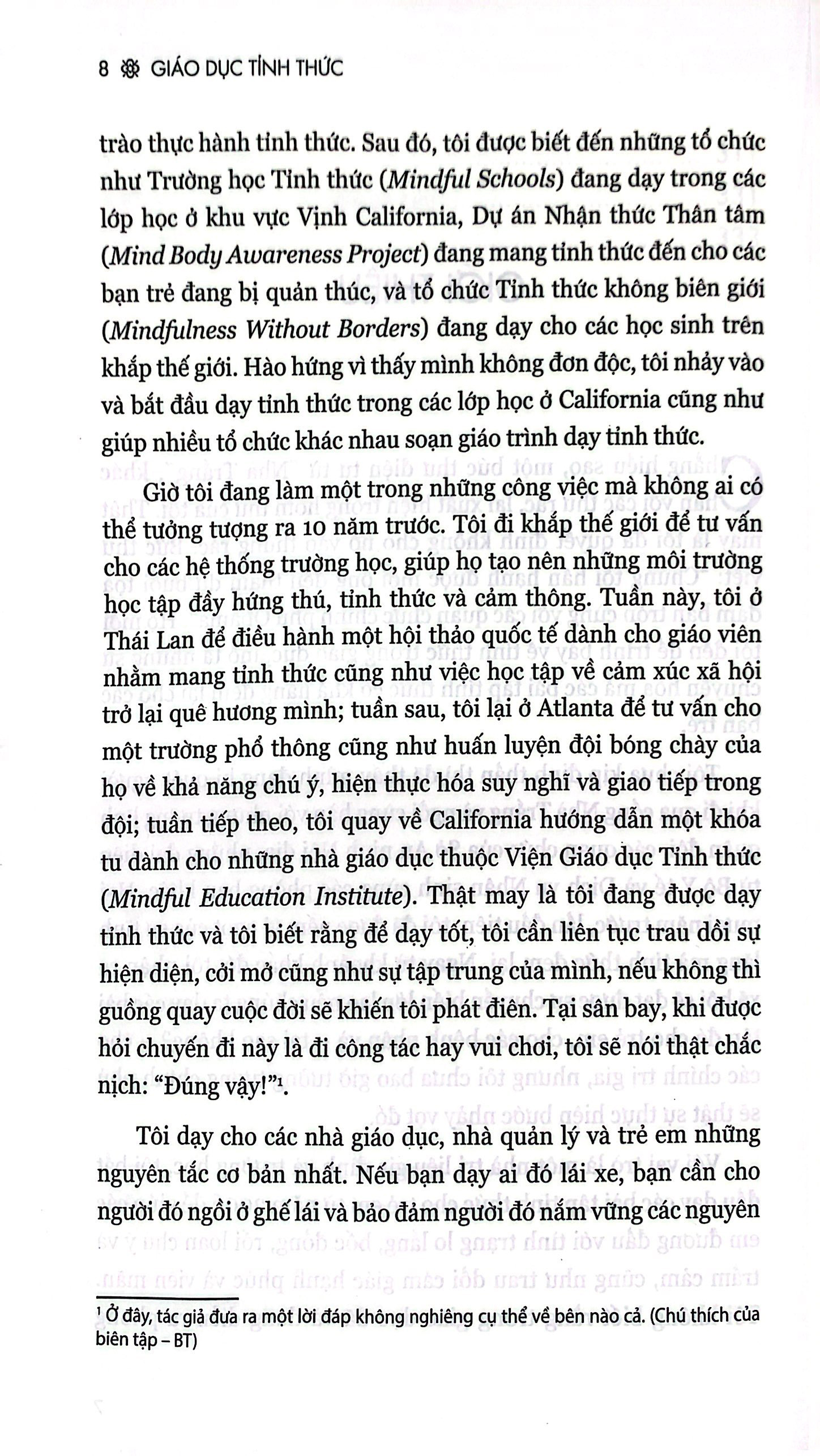 giáo dục tỉnh thức