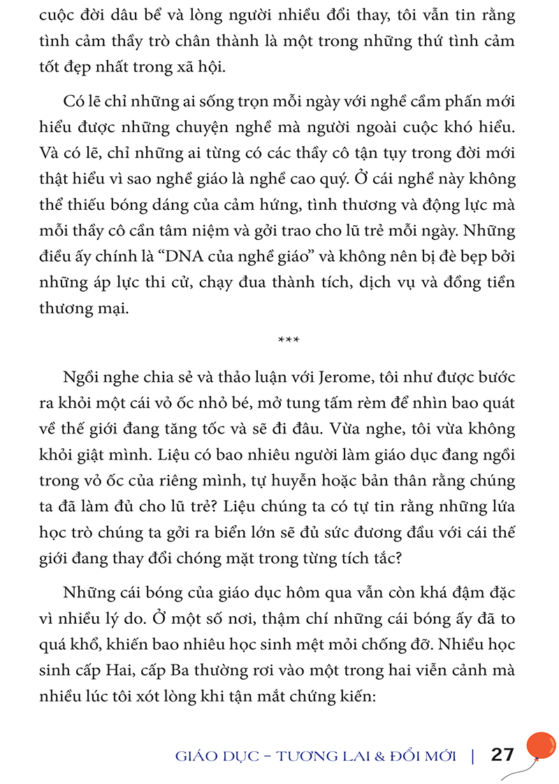 giáo dục - tương lai & đổi mới