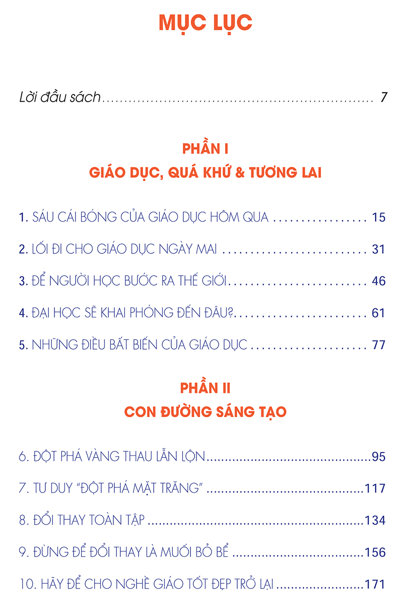 giáo dục - tương lai & đổi mới