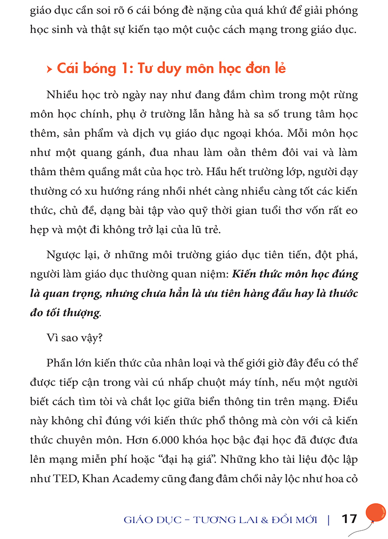 giáo dục - tương lai & đổi mới