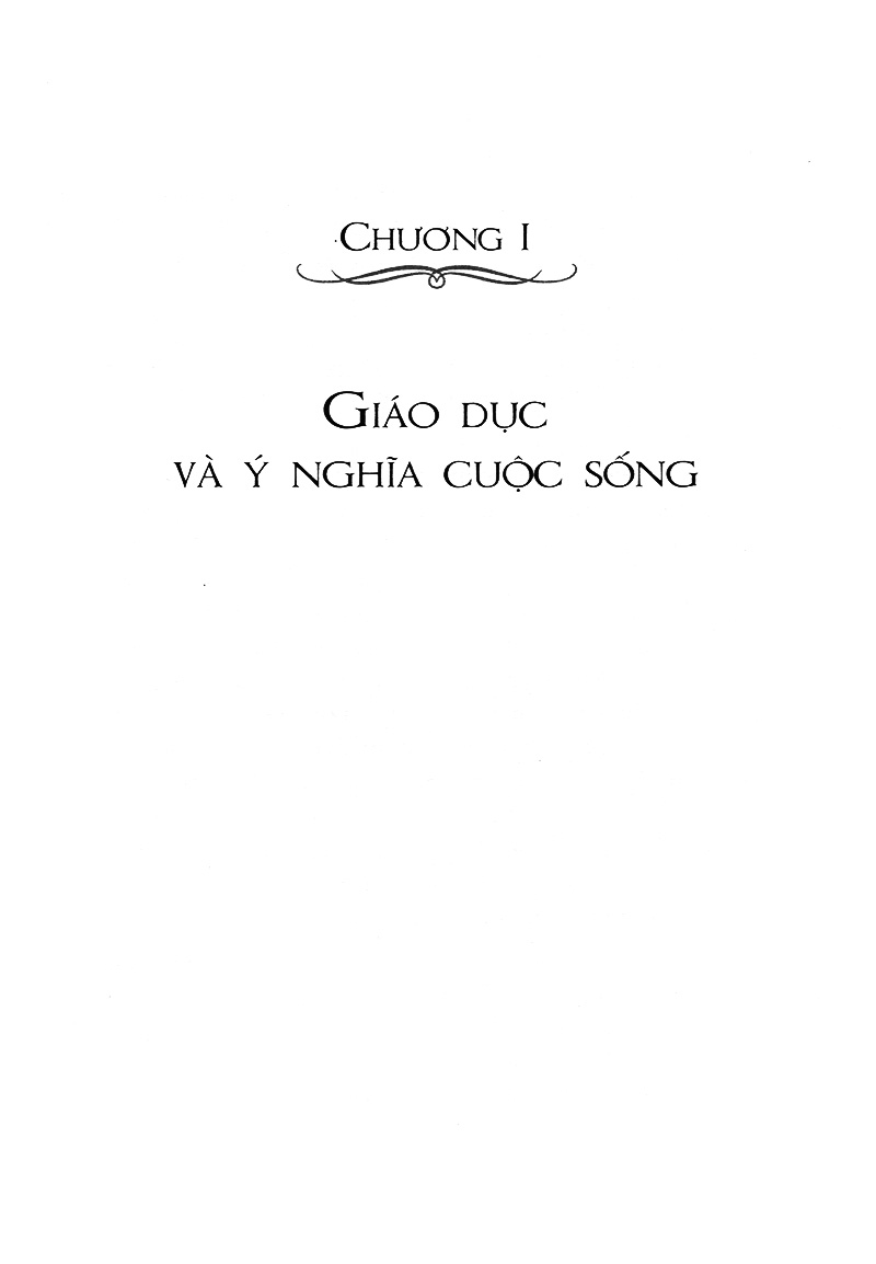 giáo dục và ý nghĩa cuộc sống (tái bản 2022)