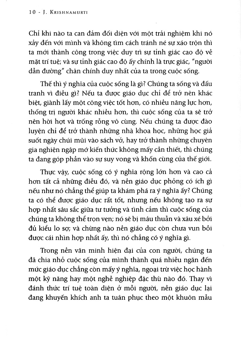 giáo dục và ý nghĩa cuộc sống (tái bản 2022)