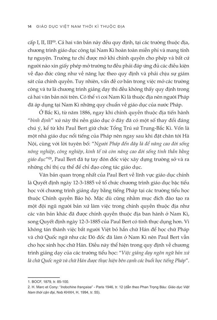 giáo dục việt nam thời kỳ thuộc địa qua tài liệu và tư liệu lưu trữ (1858 - 1945)