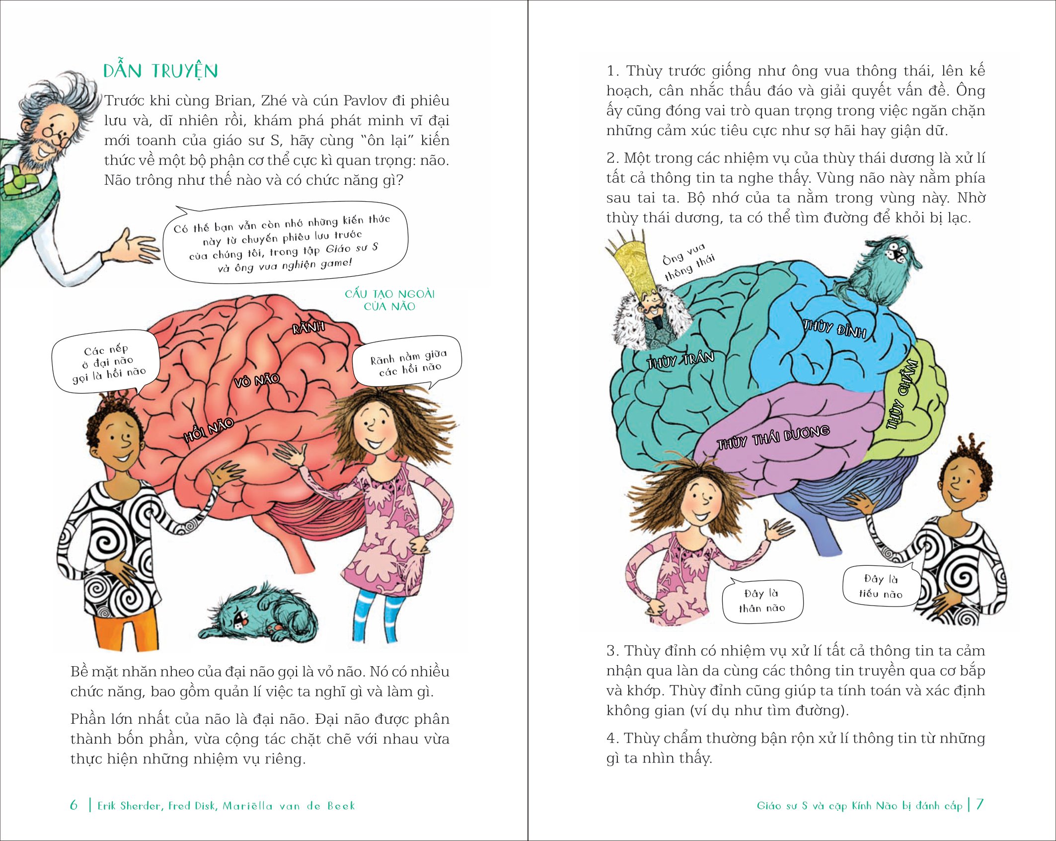 giáo sư s và cặp kính não bị đánh cắp