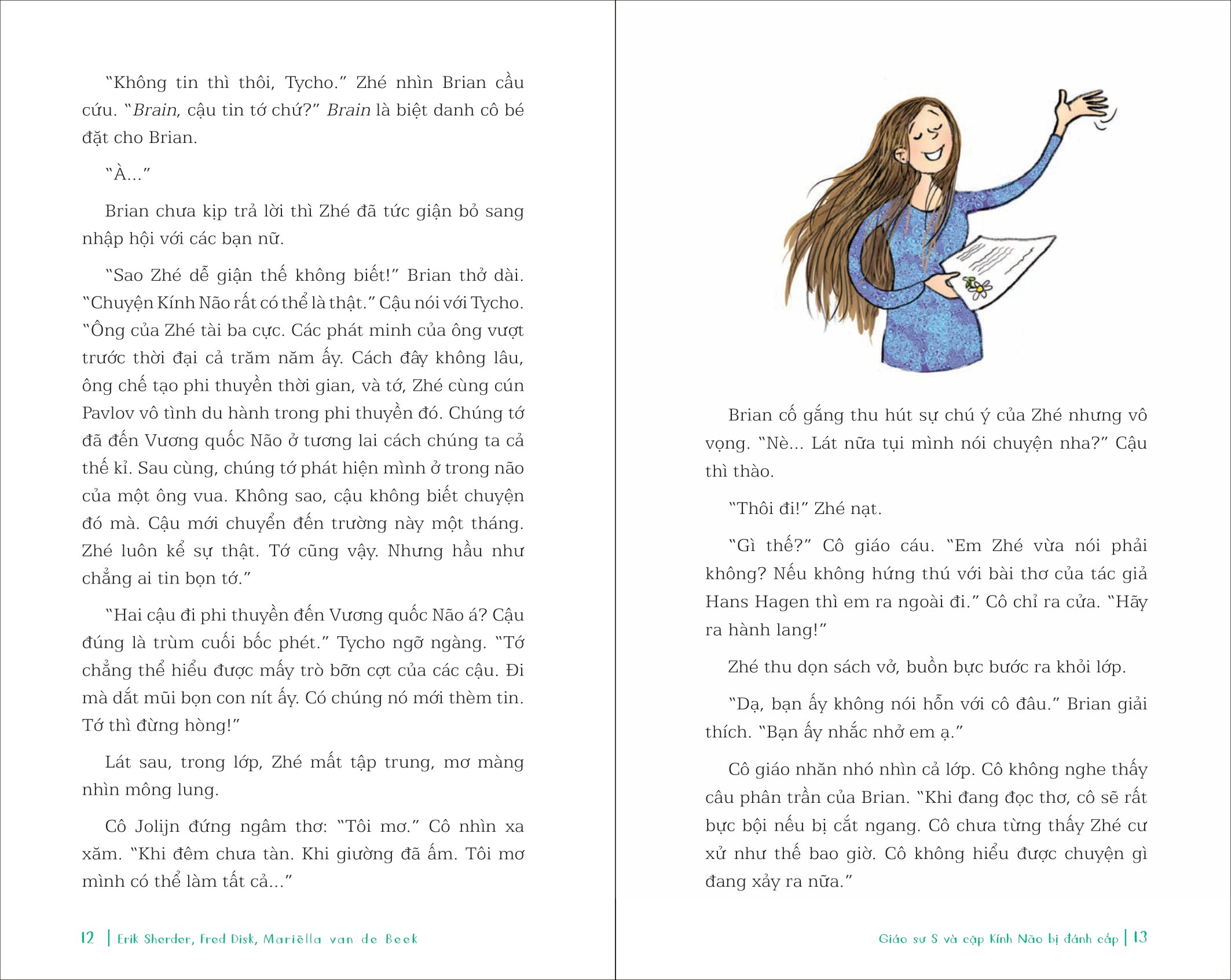 giáo sư s và cặp kính não bị đánh cắp