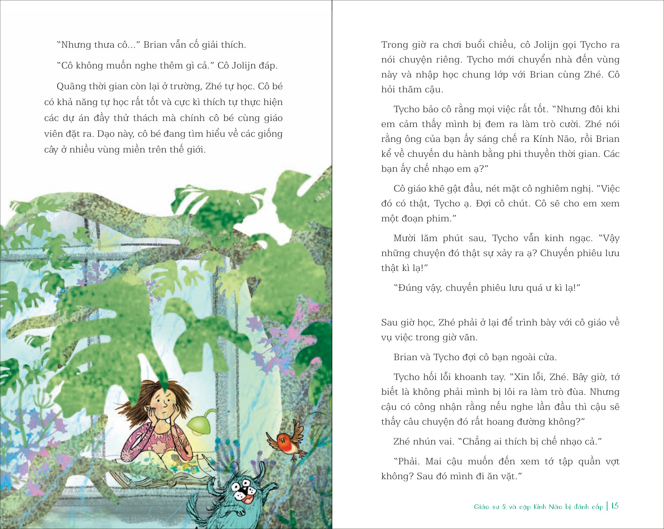 giáo sư s và cặp kính não bị đánh cắp