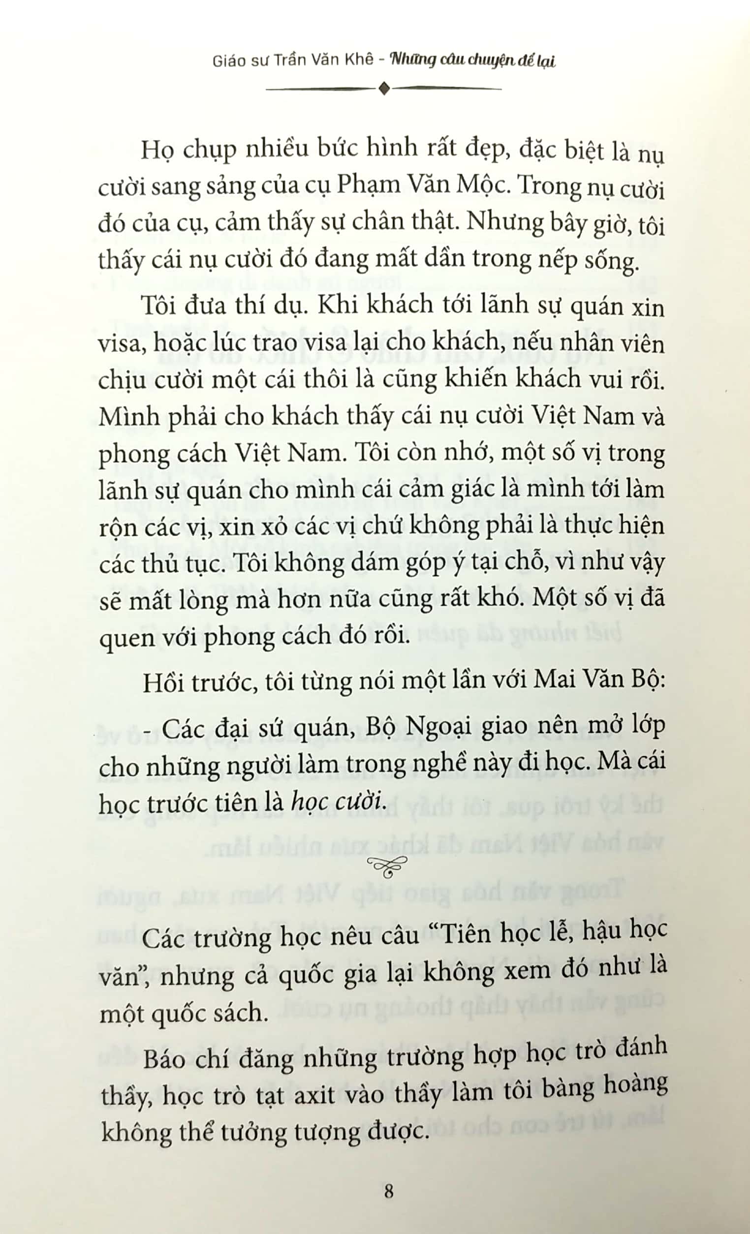 giáo sư trần văn khê những câu chuyện để lại