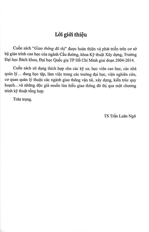 giao thông đô thị