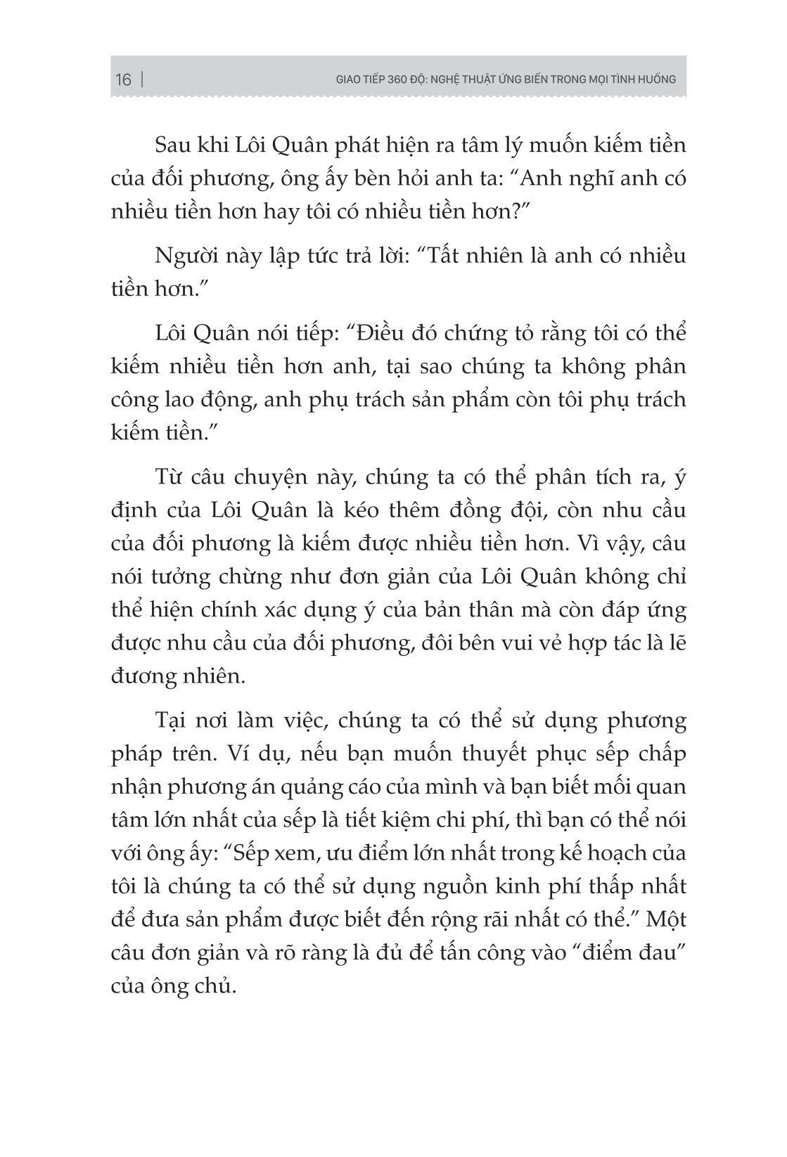 giao tiếp 360 độ - nghệ thuật ứng biến trong mọi tình huống