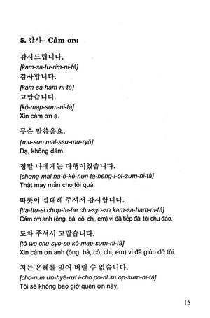 giao tiếp hàn - việt trong cuộc sống hàng ngày