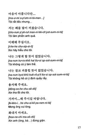 giao tiếp hàn - việt trong cuộc sống hàng ngày