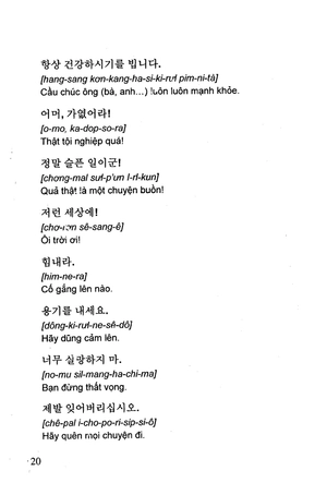 giao tiếp hàn - việt trong cuộc sống hàng ngày