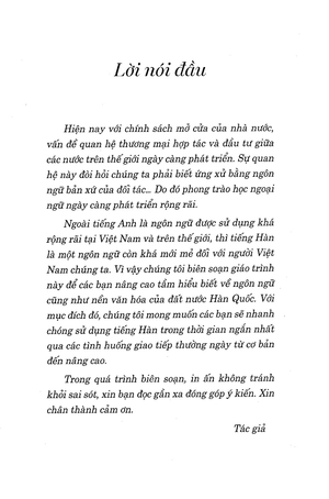 giao tiếp hàn - việt trong cuộc sống hàng ngày