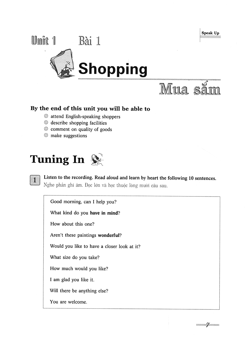 giao tiếp tiếng anh - tự tin trong mọi tình huống - trình độ trung cấp