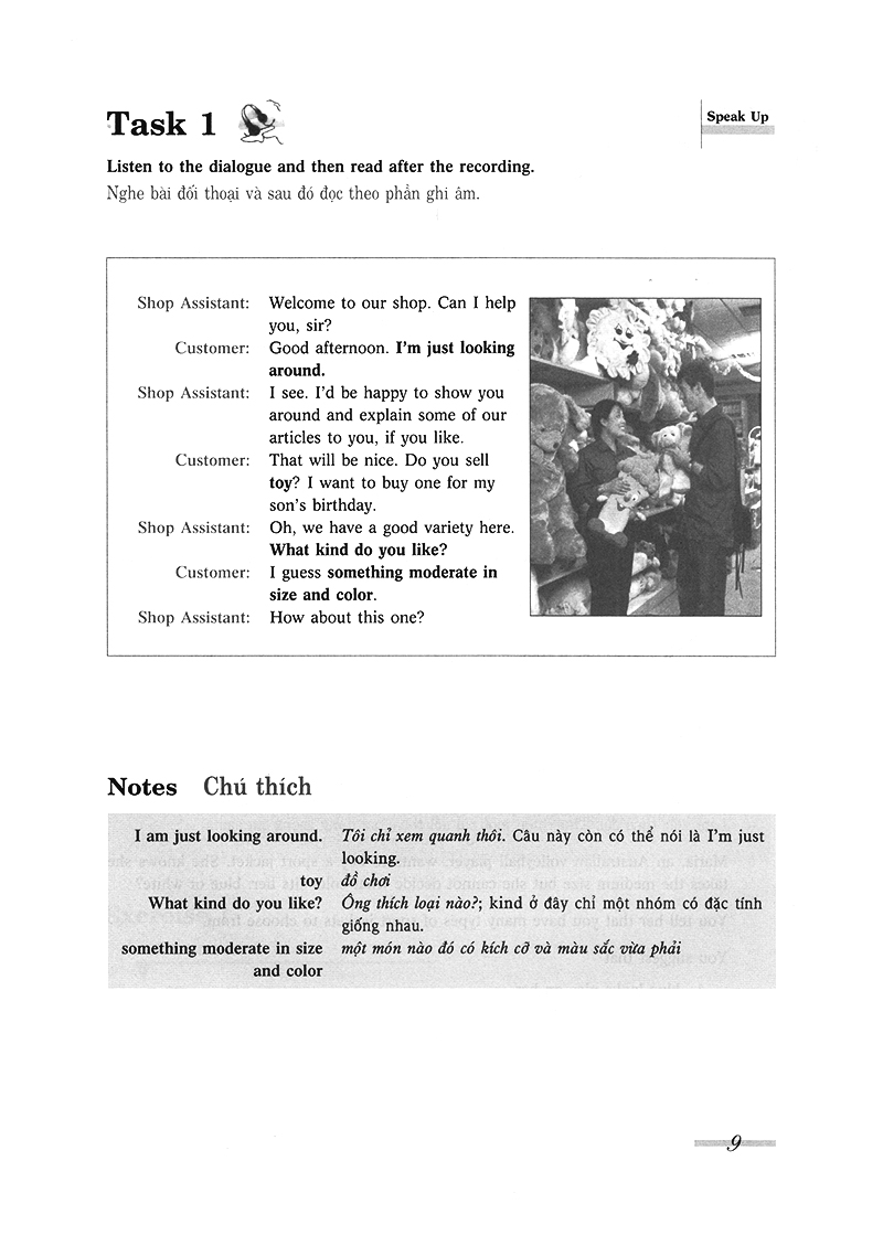 giao tiếp tiếng anh - tự tin trong mọi tình huống - trình độ trung cấp