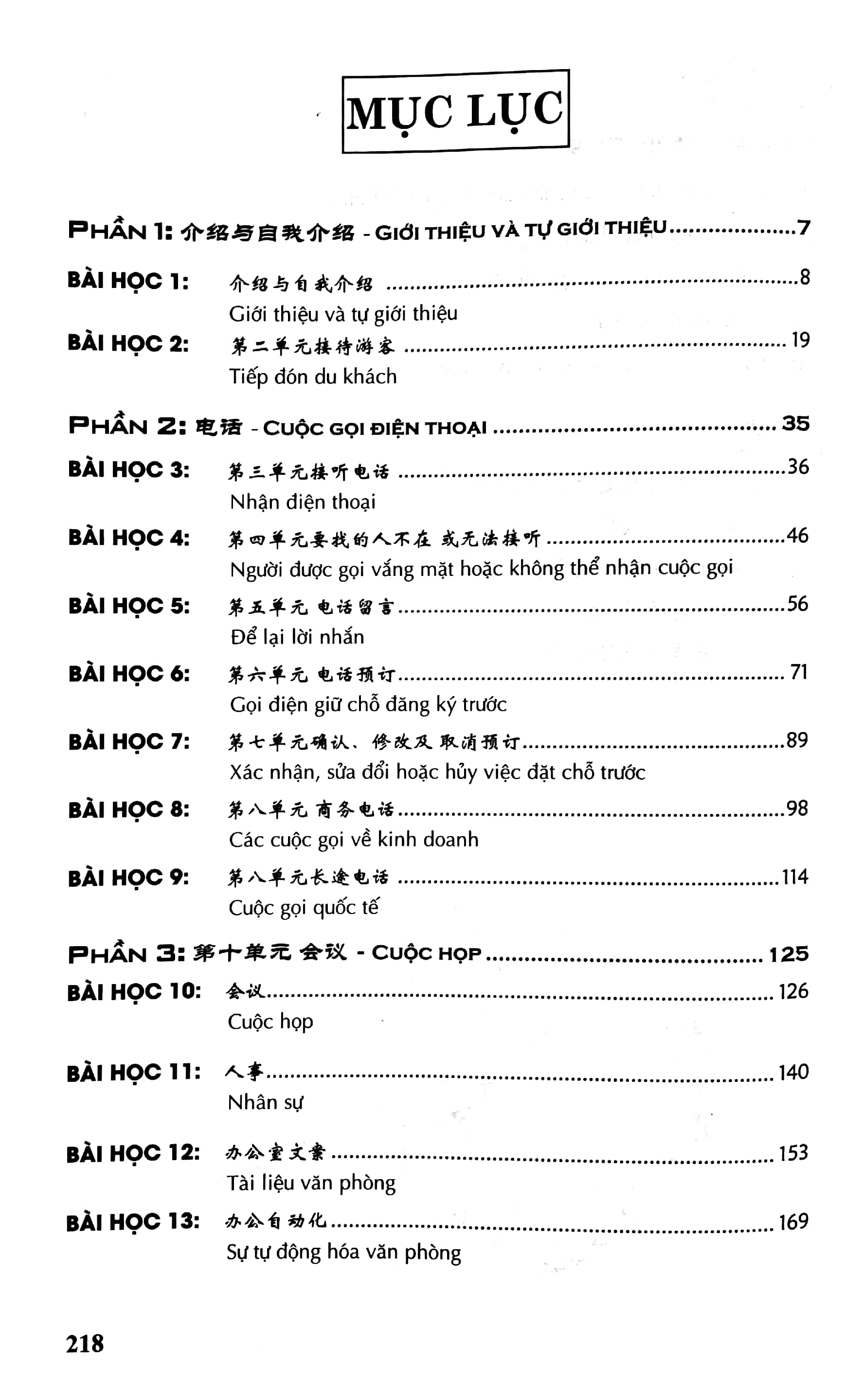 giao tiếp tiếng trung dành cho nhân viên văn phòng
