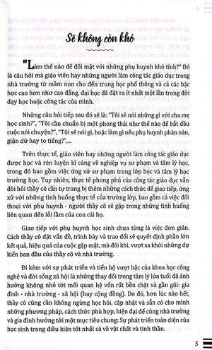 giao tiếp với phụ huynh khó tính (tái bản 2024)