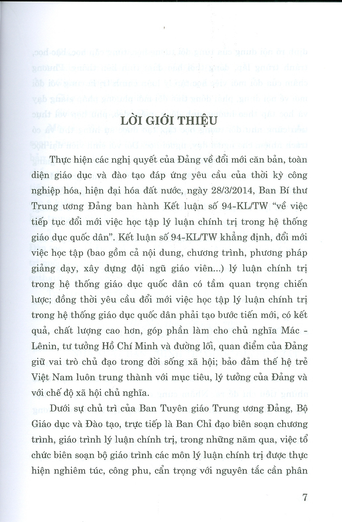 Giao Trinh Chu Nghia Xa Hoi Khoa Hoc (Danh Cho Bac Dai Hoc He Chuyen Ly Luan Chinh Tri)