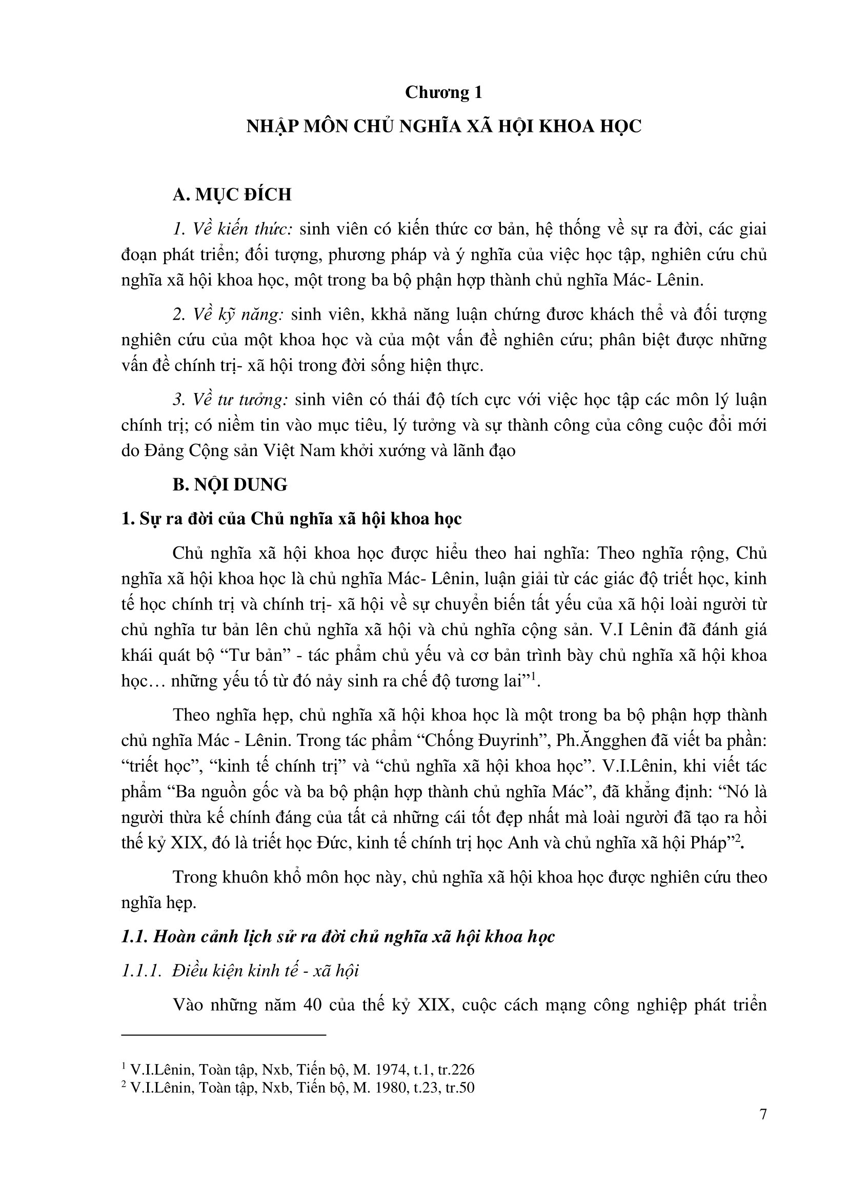 giáo trình chủ nghĩa xã hội khoa học (dành cho bậc đại học hệ không chuyên lý luận chính trị)