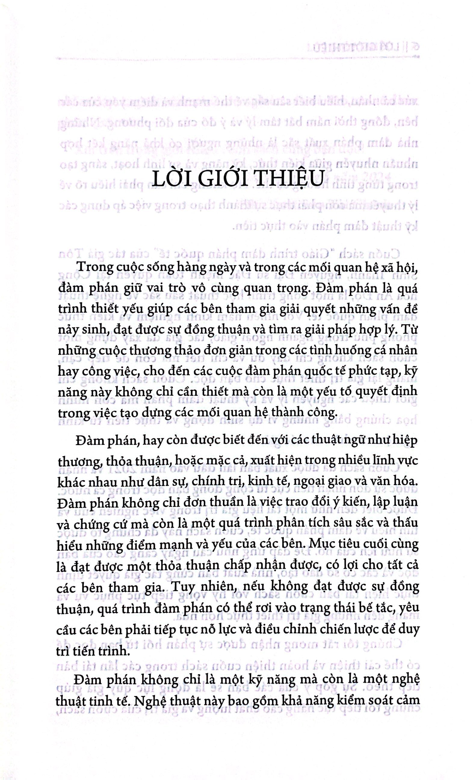 giáo trình đàm phán quốc tế