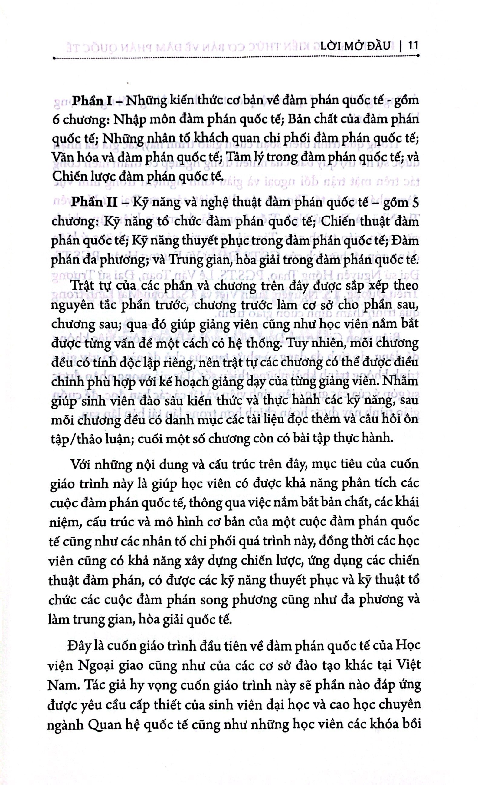 giáo trình đàm phán quốc tế