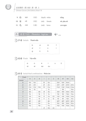 giáo trình hán ngữ 1 - tập 1 - quyển thượng (phiên bản 3)