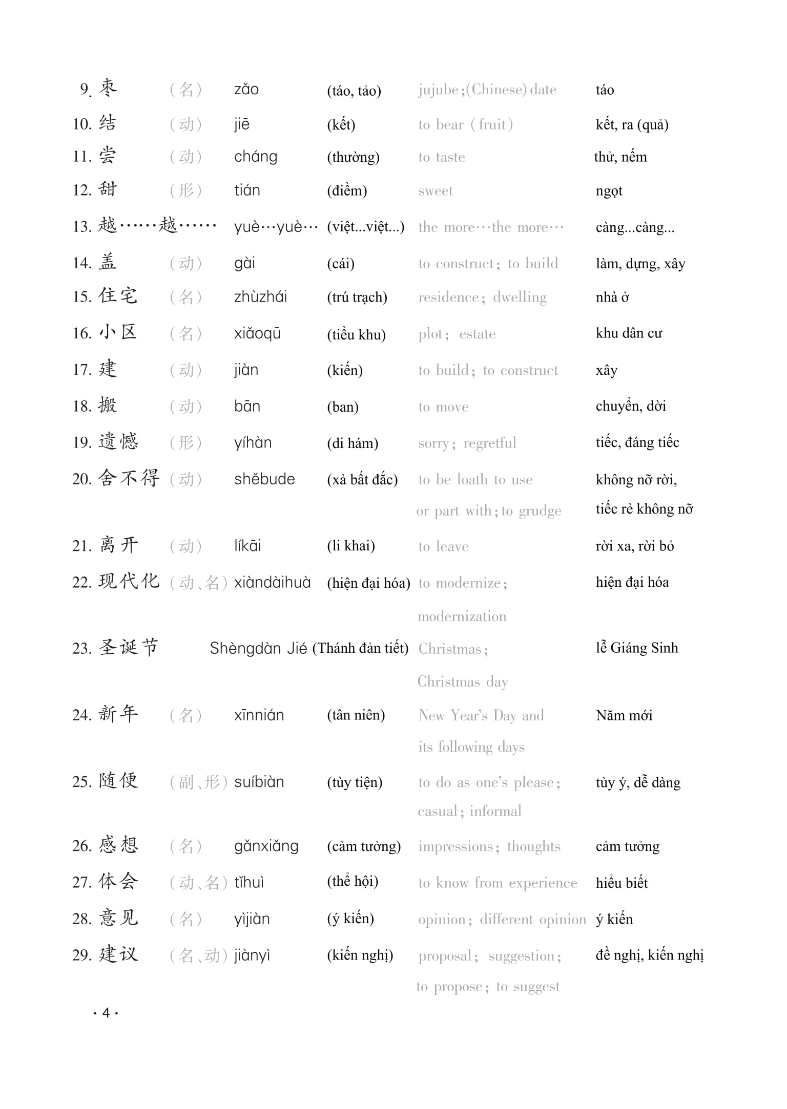 Giao Trinh Han Ngu So 4 - Tap 2 - Quyen Ha - Phien Ban Moi (Tai Ban 2025)