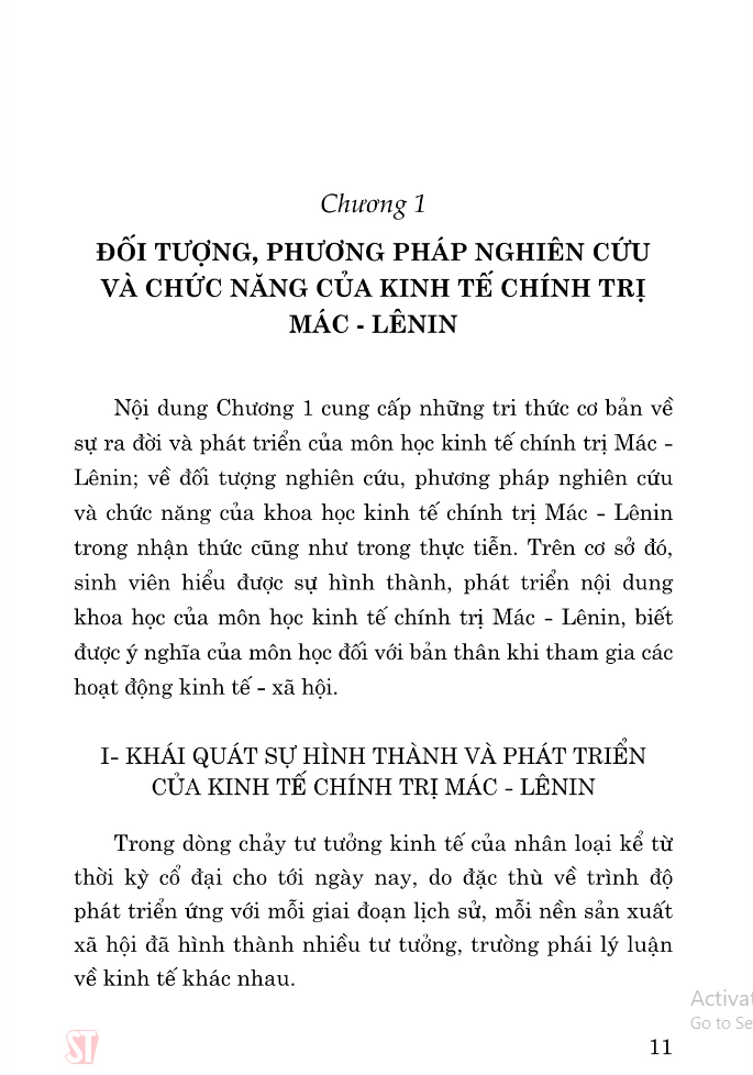 giáo trình kinh tế chính trị mác - lênin (dành cho bậc đại học hệ không chuyên lý luận chính trị) (tái bản 2024)