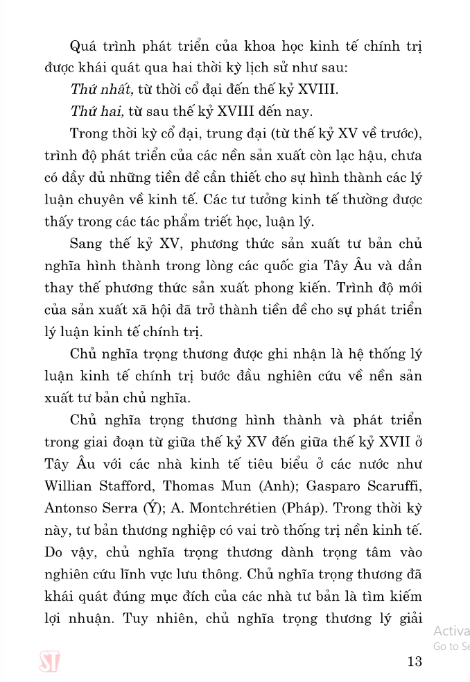 giáo trình kinh tế chính trị mác - lênin (dành cho bậc đại học hệ không chuyên lý luận chính trị) (tái bản 2024)