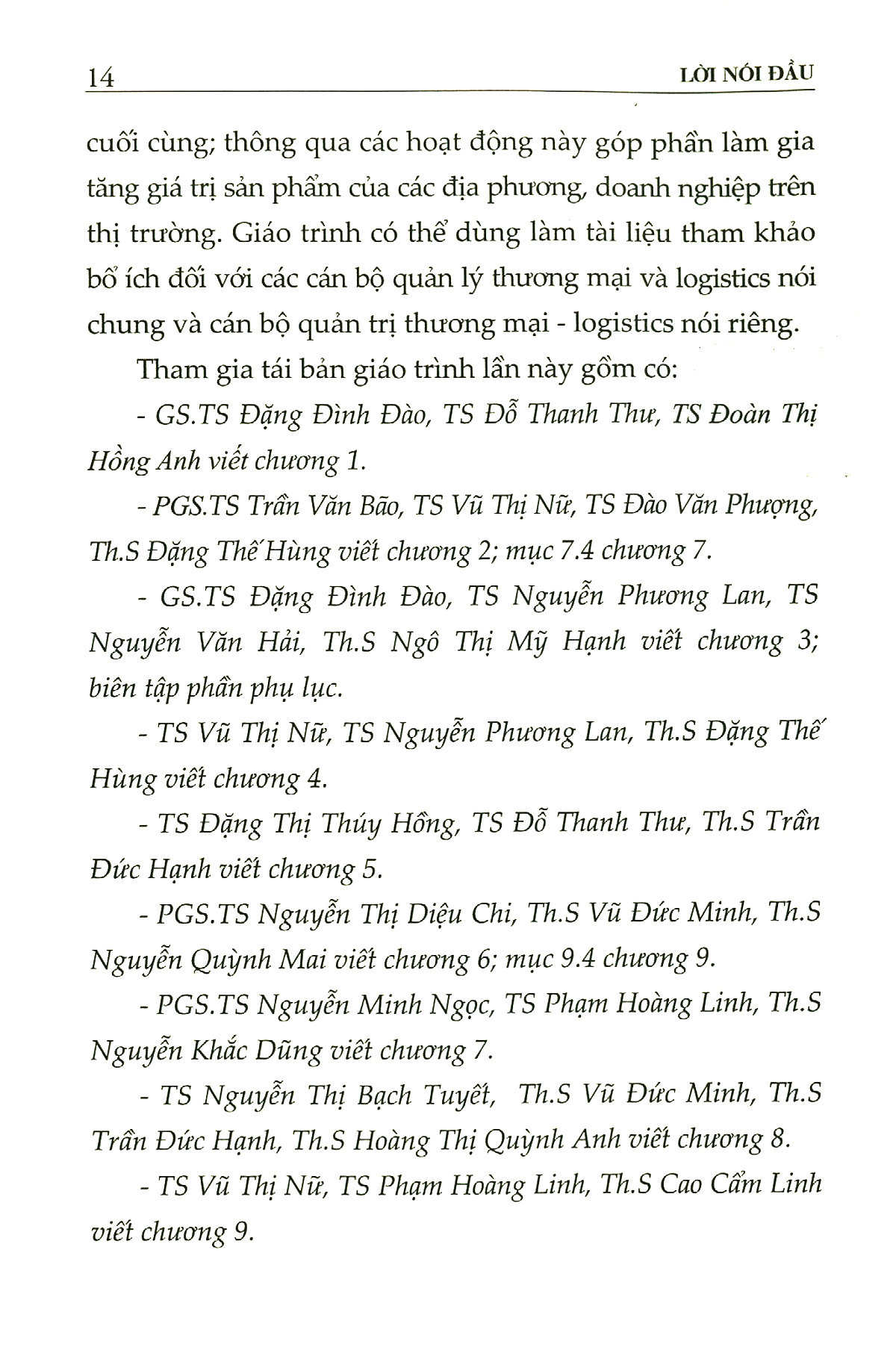 giáo trình kinh tế thương mại-dịch vụ (dành cho ngành kinh tế, logistics và quản trị kinh doanh)