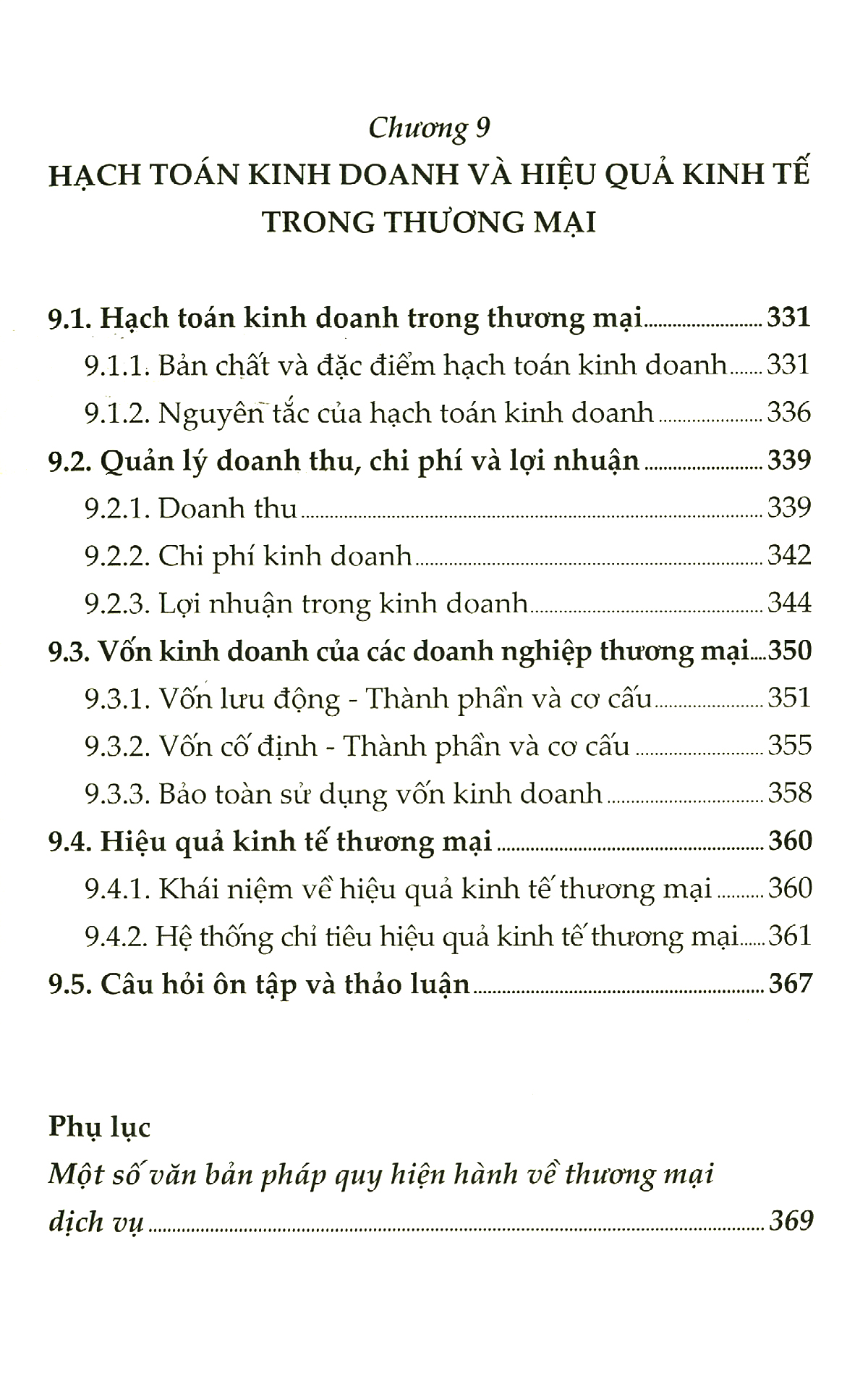 giáo trình kinh tế thương mại-dịch vụ (dành cho ngành kinh tế, logistics và quản trị kinh doanh)