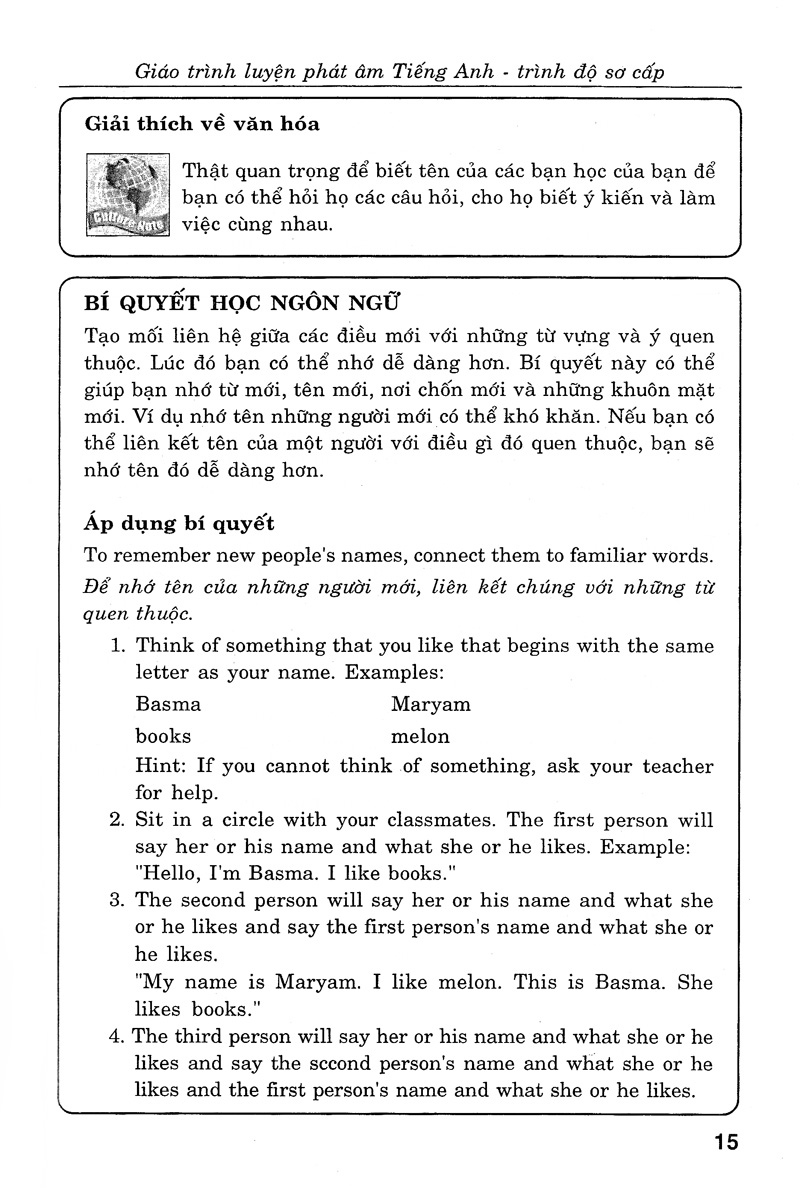 giáo trình luyện kỹ năng nghe - nói tiếng anh_trình độ sơ cấp (+cd)