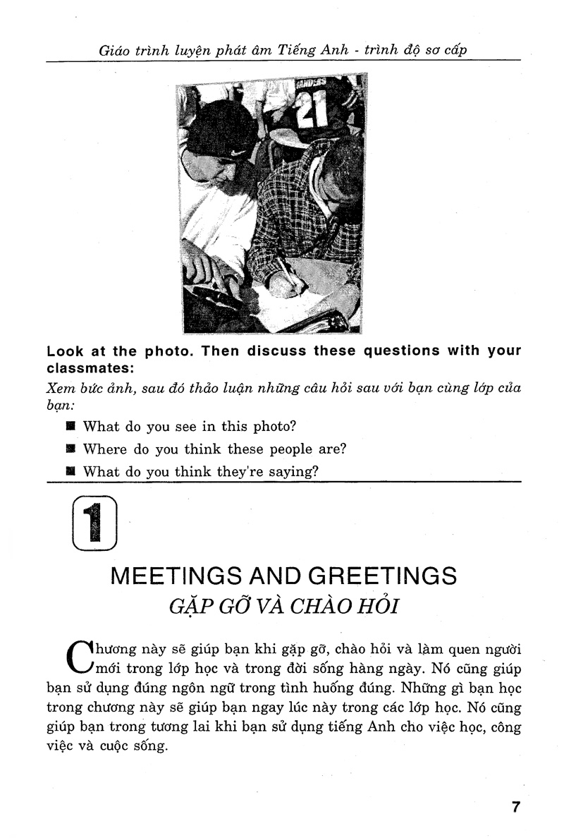 giáo trình luyện kỹ năng nghe - nói tiếng anh_trình độ sơ cấp (+cd)