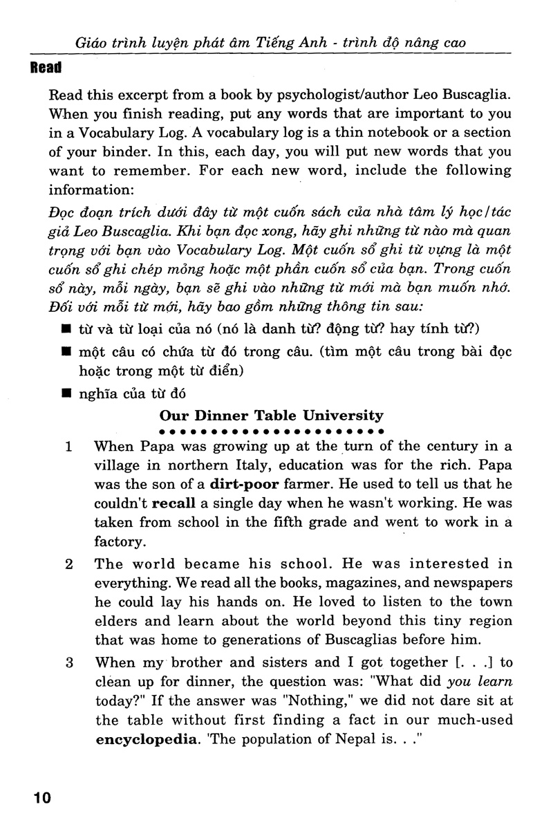 giáo trình luyện kỹ năng nghe - nói tiếng anh_trình độ trung cấp (+cd)